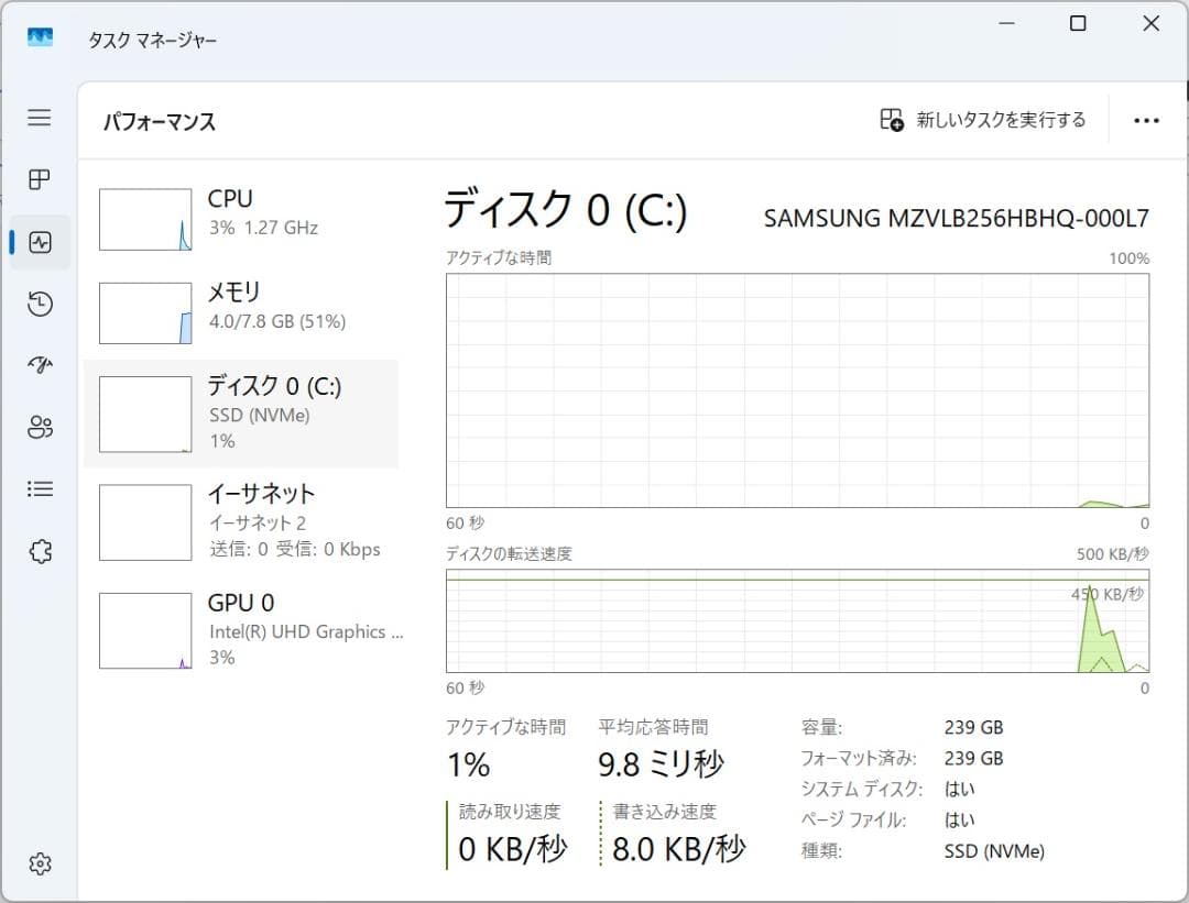 【訳あり】13.3型 VersaPro VB-6 8世代 i5 Win11