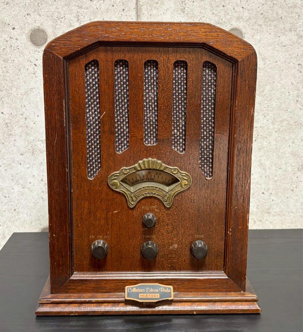 ラジオ　木製　アンティーク　ヴィンテージ