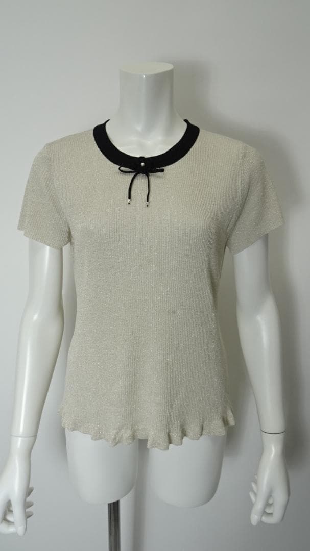 H*i様 新品スーパービューティーニットアンサンブル　42sizeベージュ