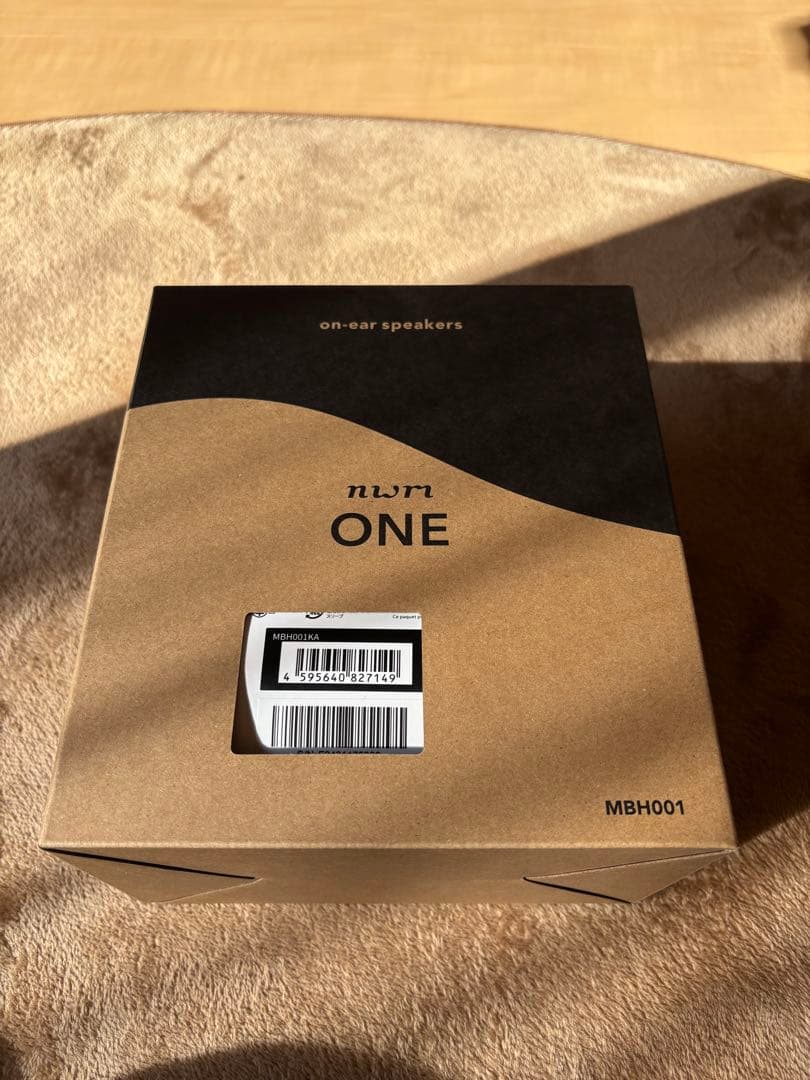 【新品、未開封】nwm ONE MBH001 ダークグレイ