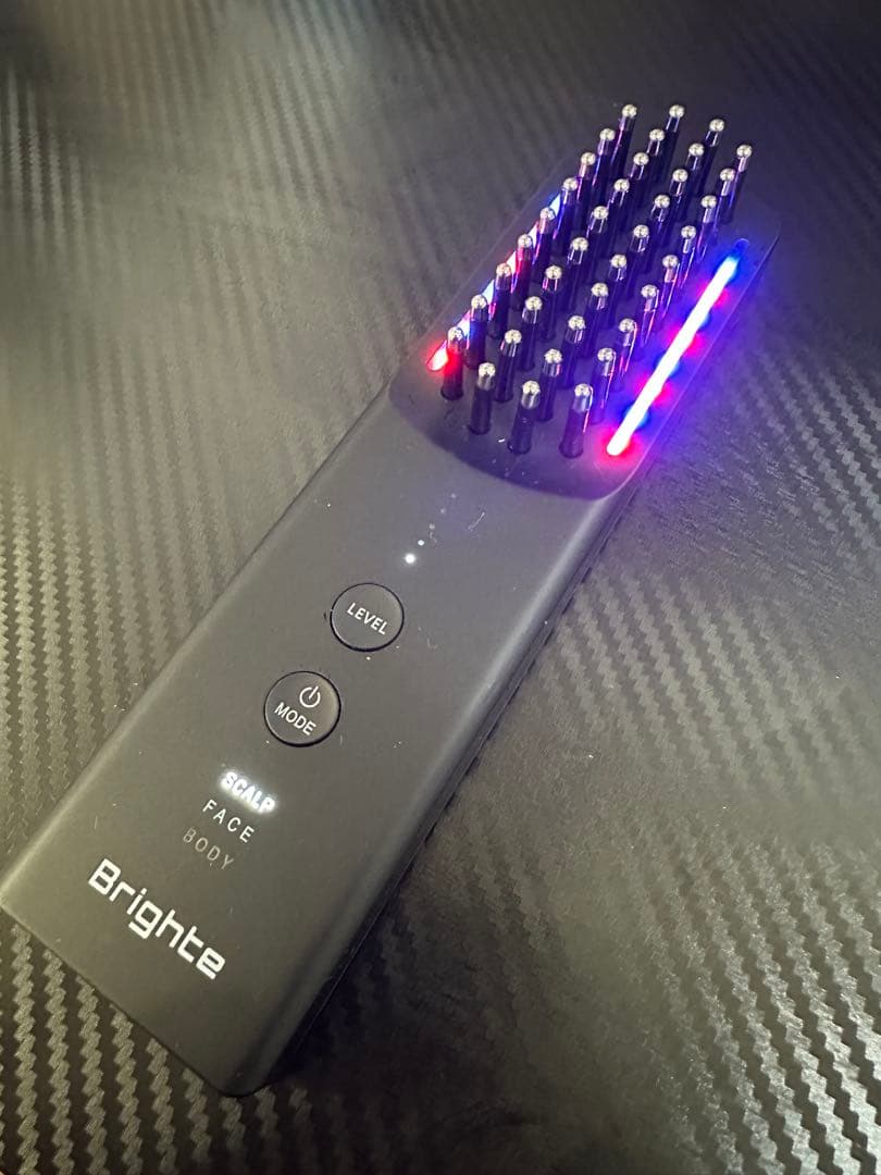 ELEKI BRUSH＋Brighte 美顔・頭皮ケアブラシ 本体のみ