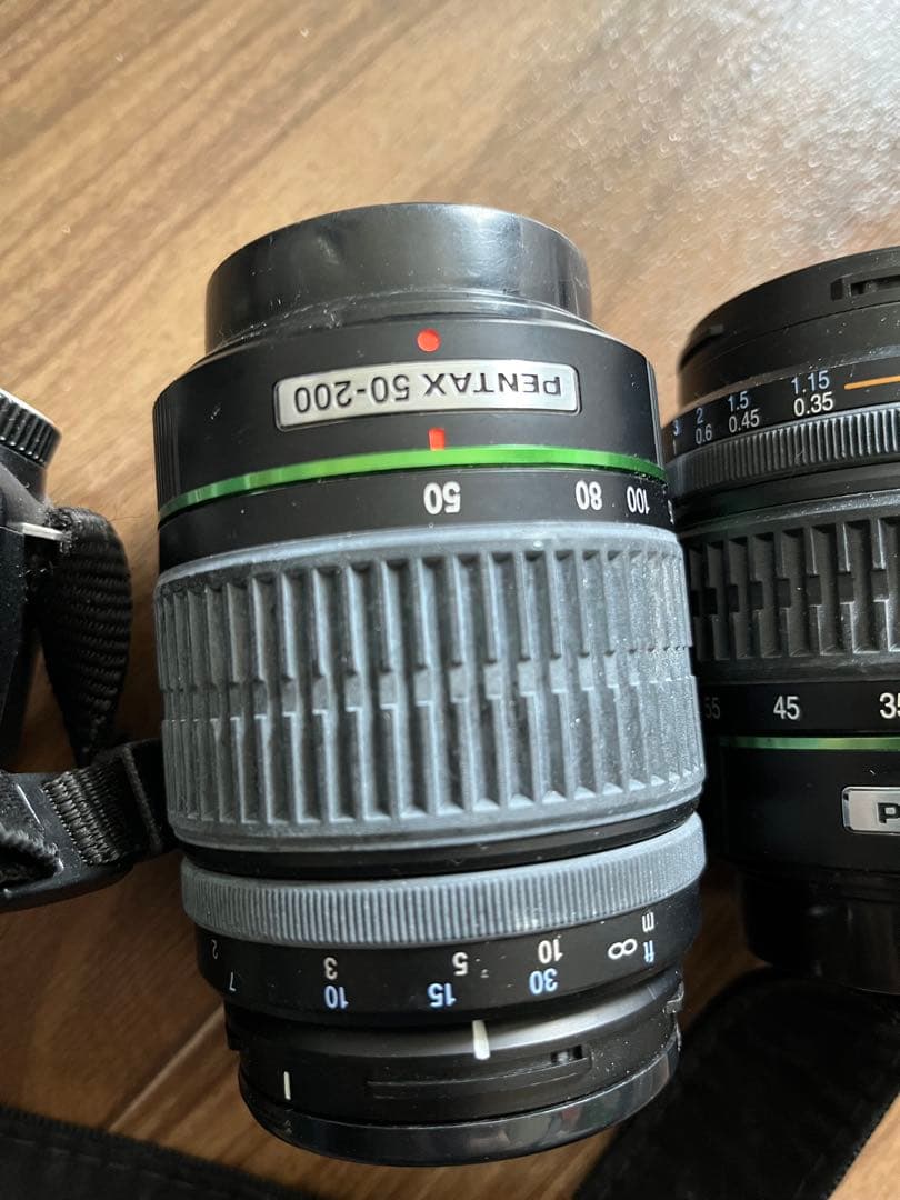 PENTAX K100D デジタル一眼レフ 2本レンズ付き