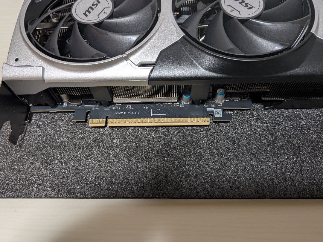 グラフィックボード・グラボ・ビデオカード MSI GeForce RTX 5070Ti Ventux 3X OC