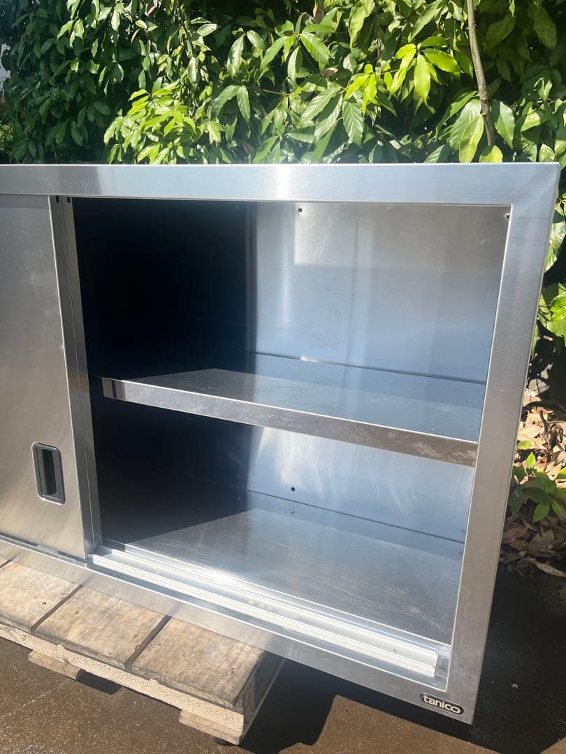 ステンレス吊り戸棚　吊り棚　食器棚　1200×300×600