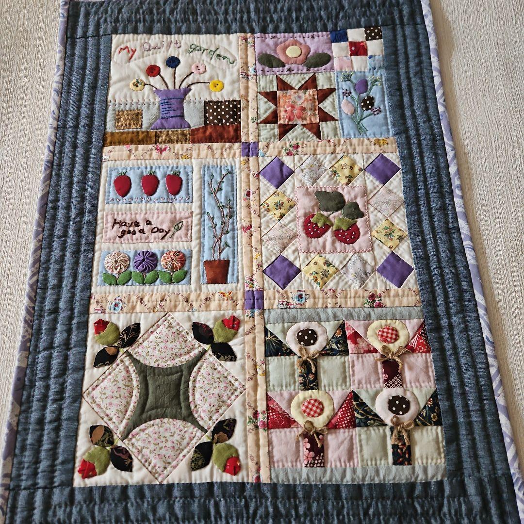 ✨マイガーデン✨パッチワークタペストリー