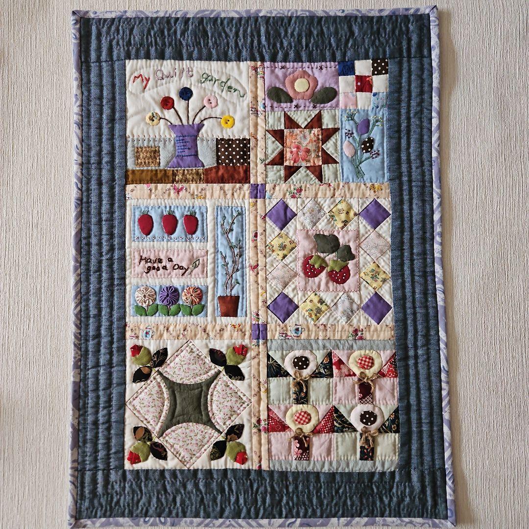 ✨マイガーデン✨パッチワークタペストリー