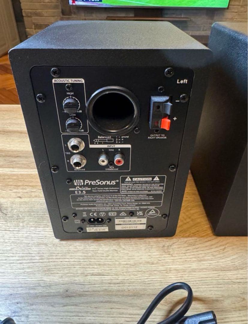 PreSonus Eris E3.5 スタジオモニタースピーカー 美品