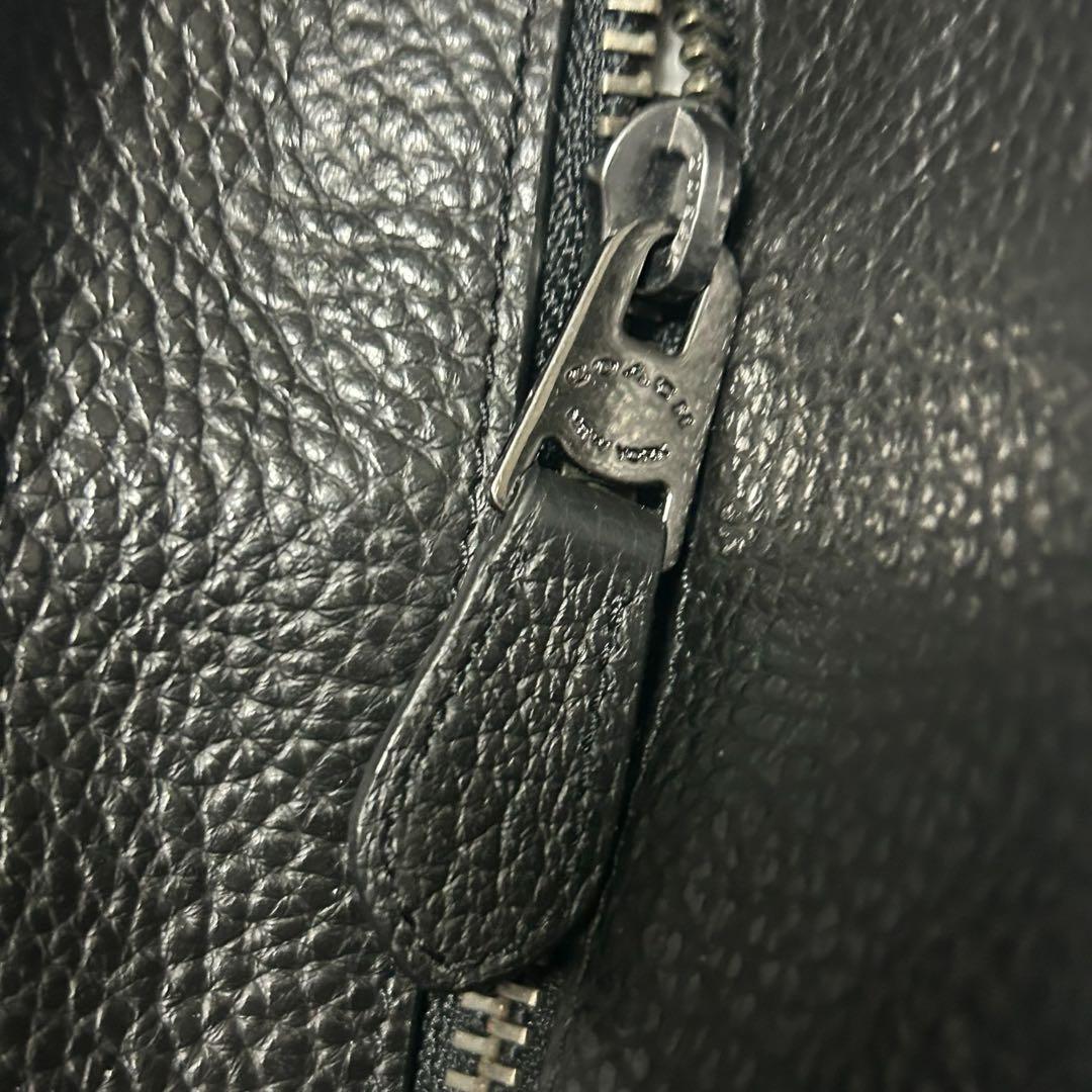 mizuki 極美品】COACH コーチ トートバッグ レザー ブラック