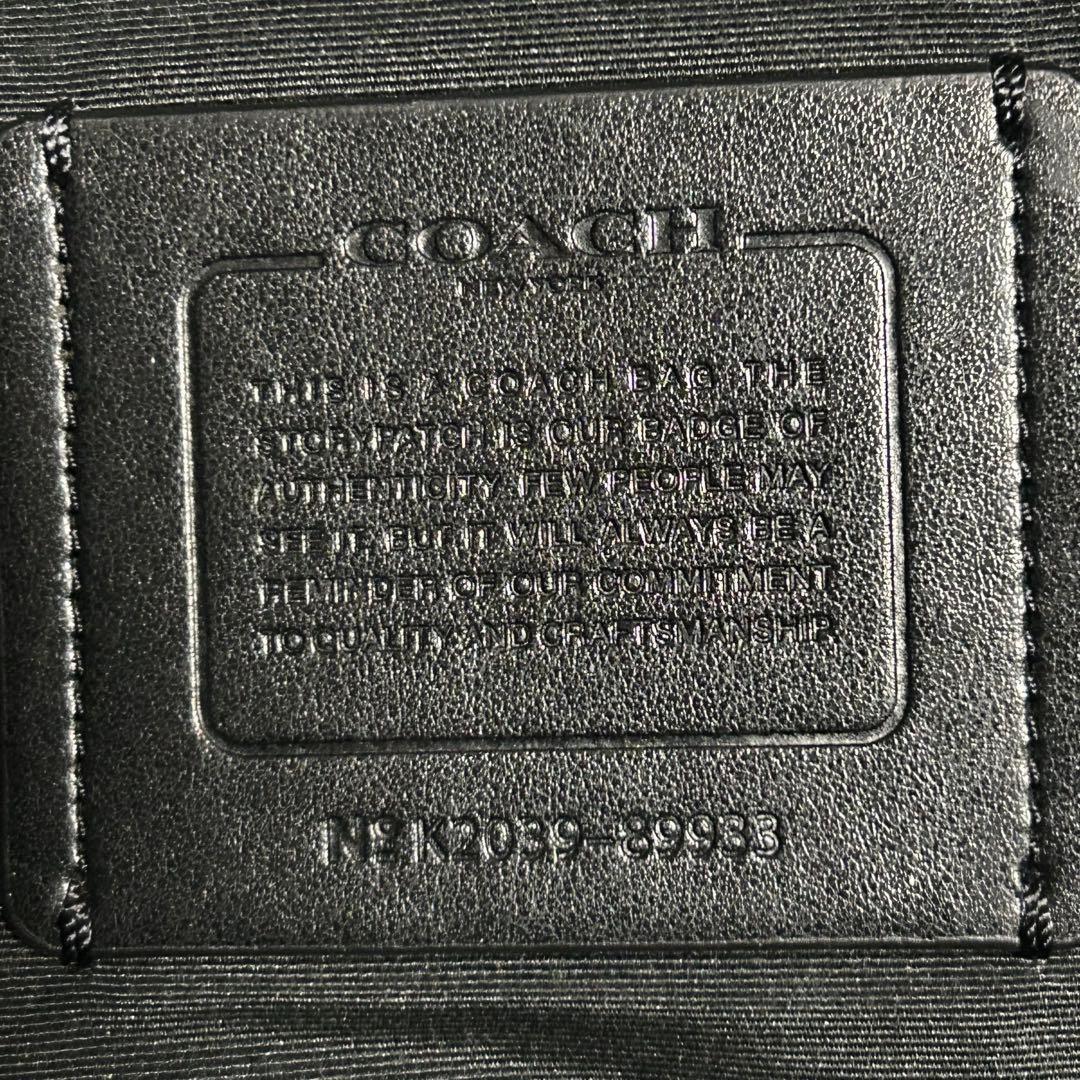 mizuki 極美品】COACH コーチ トートバッグ レザー ブラック