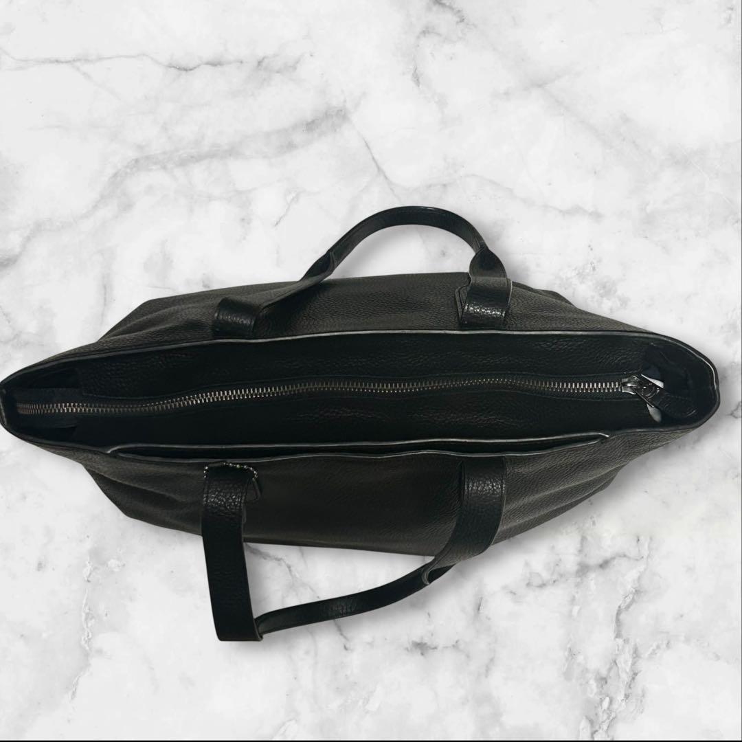 mizuki 極美品】COACH コーチ トートバッグ レザー ブラック
