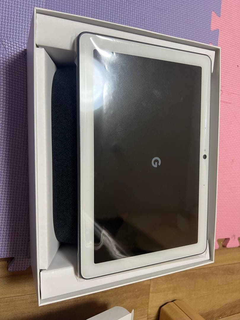 開封未使用Google Nest Hub Max charcoal
