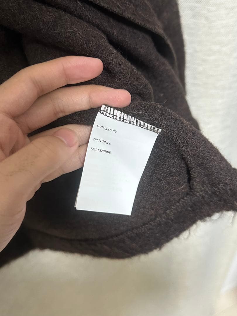 OUR LEGACY FULLZIP POLO サイズ48