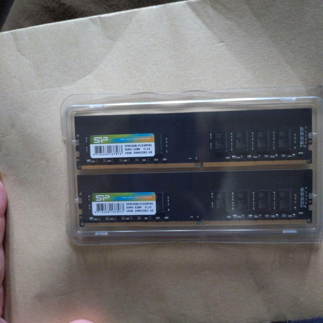 SP UDIMM 16GB DDR4 3200MHz メモリー 32GB