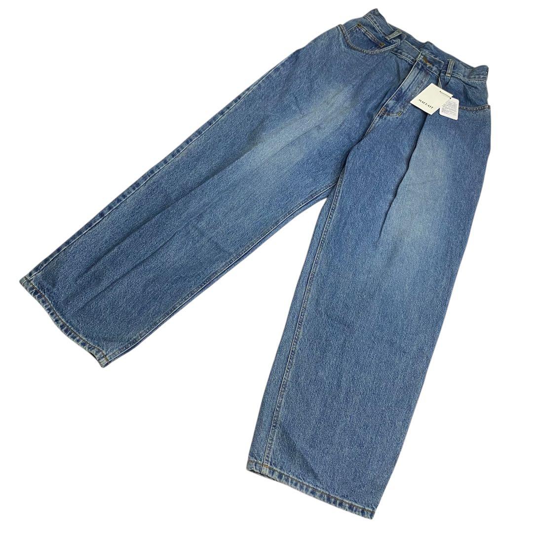 新品未使用MACHATTマチャット ウエストタックデニム
