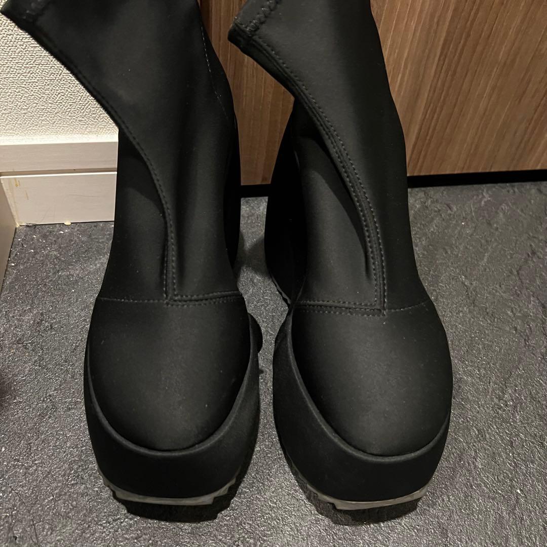 【新品】Yello TOKYOBLACKPLATFORM SHORTBOOTS