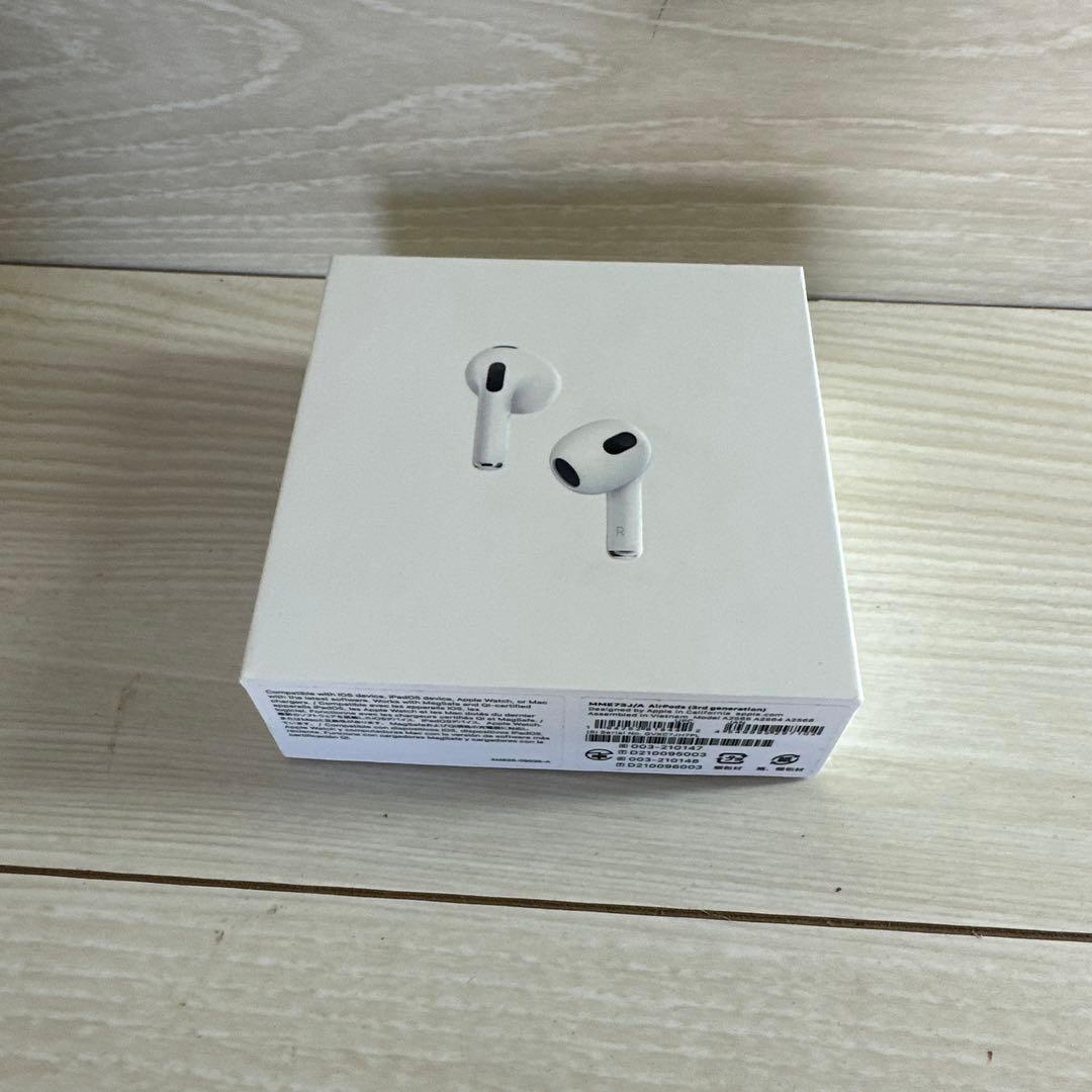 【新品未開封品】 Apple Airpods (第3世代) MME73J/A