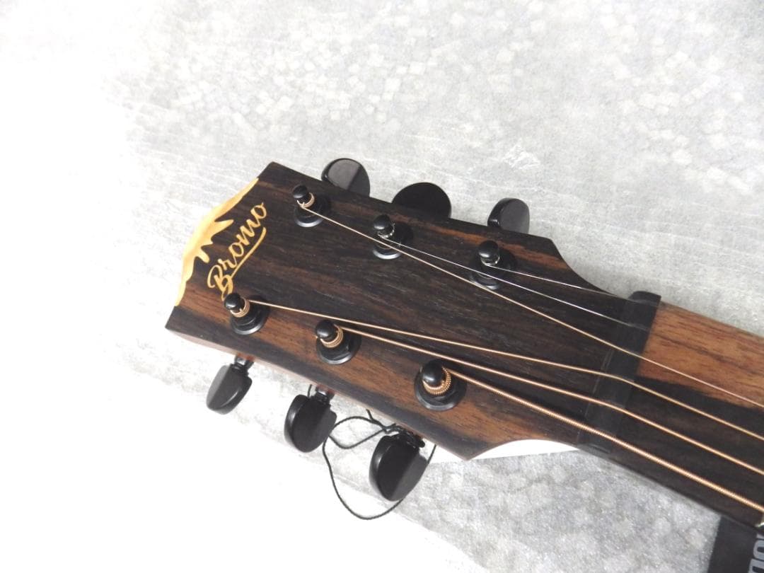 嘉彦　Bromo　ブロモ　エレアコギター　BAT8ME bk