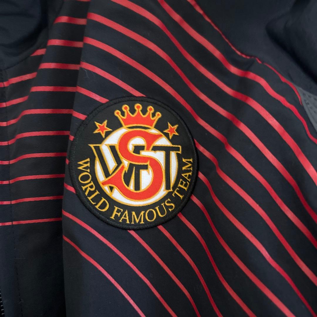 Supreme ストライプナイロンジャケット