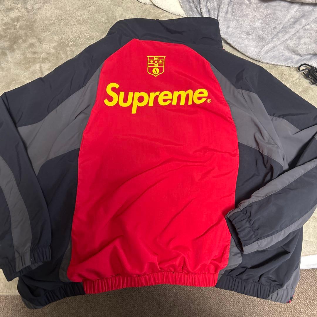 Supreme ストライプナイロンジャケット