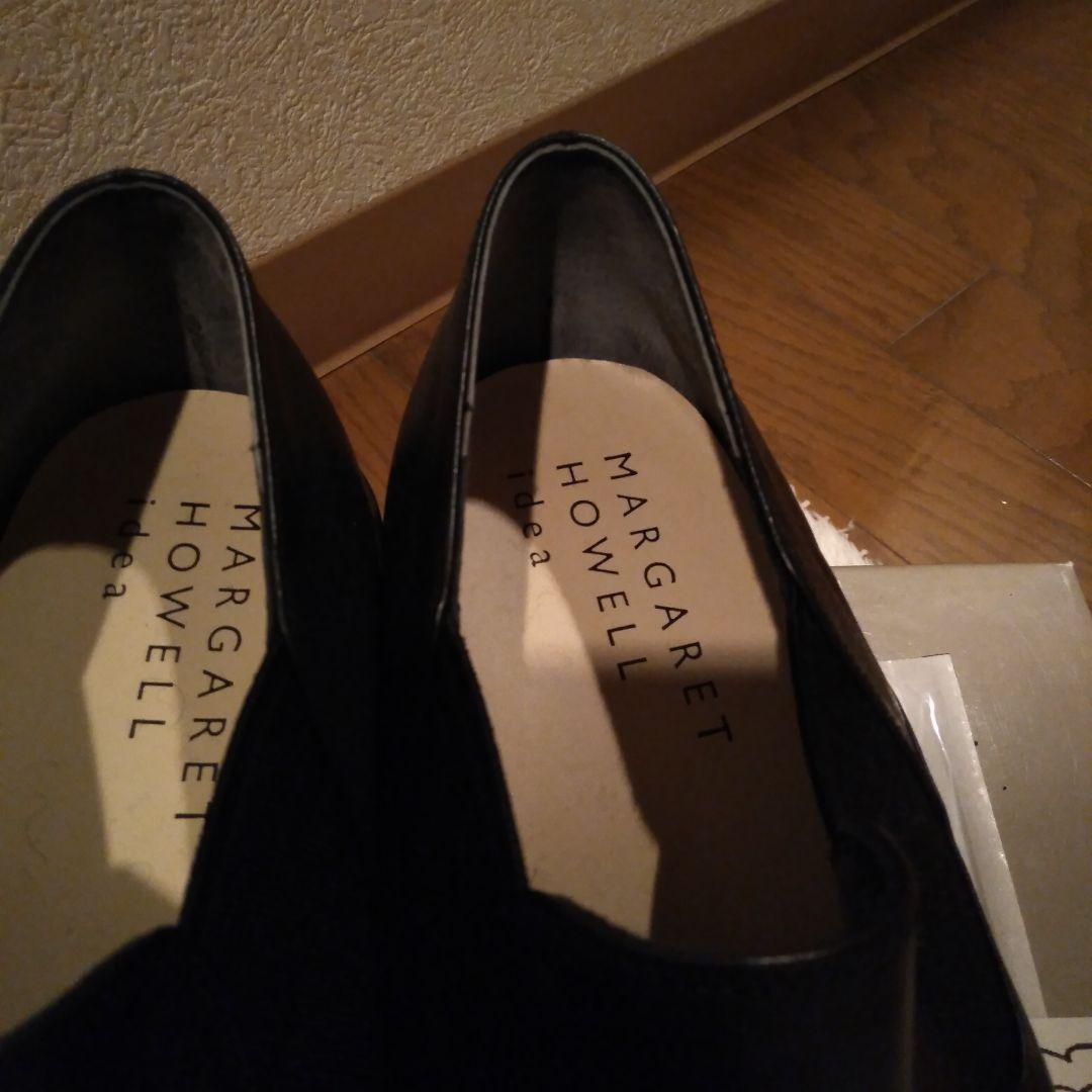 ひ*ま様 黒　マーガレットハウエル25.5cm未使用に近い本革　ブラック