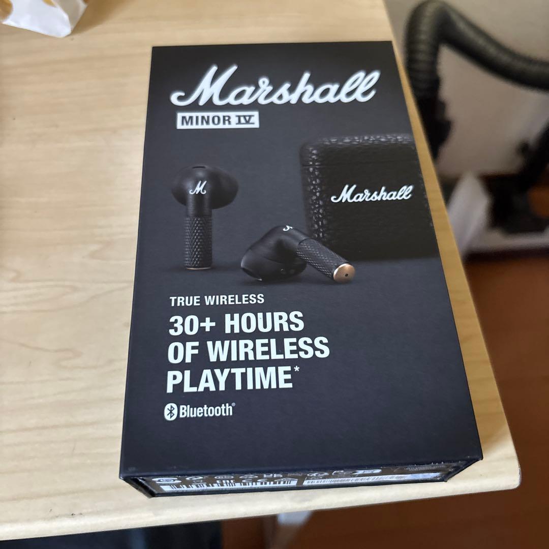 Marshall Minor IV ワイヤレスイヤフォン