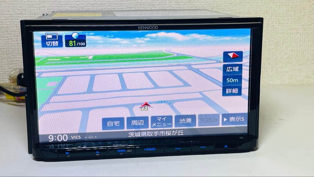 カーナビ　ケンウッド KENWOODケンウッド　MDV-504BTナビ