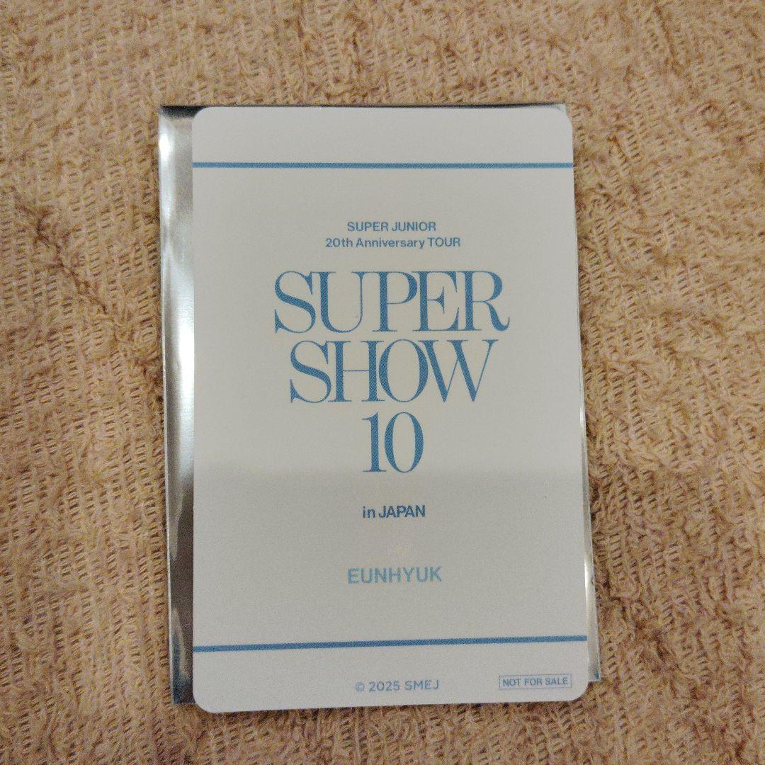 ウニョク スジュ トレカ super junior ヒョクチェ