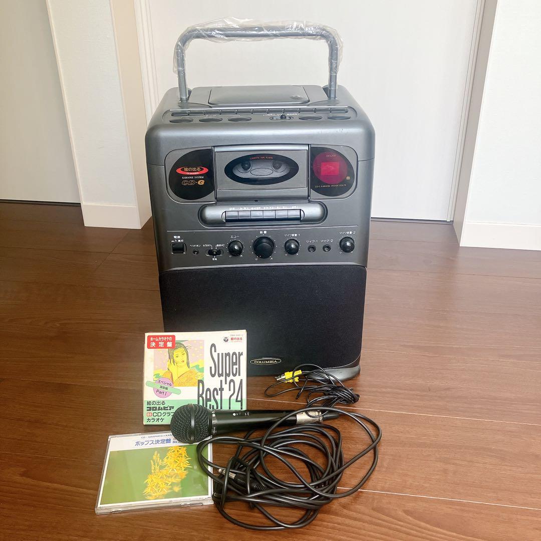 【COLUMBIA】CD-Gカラオケシステム　カセット　CGK-70