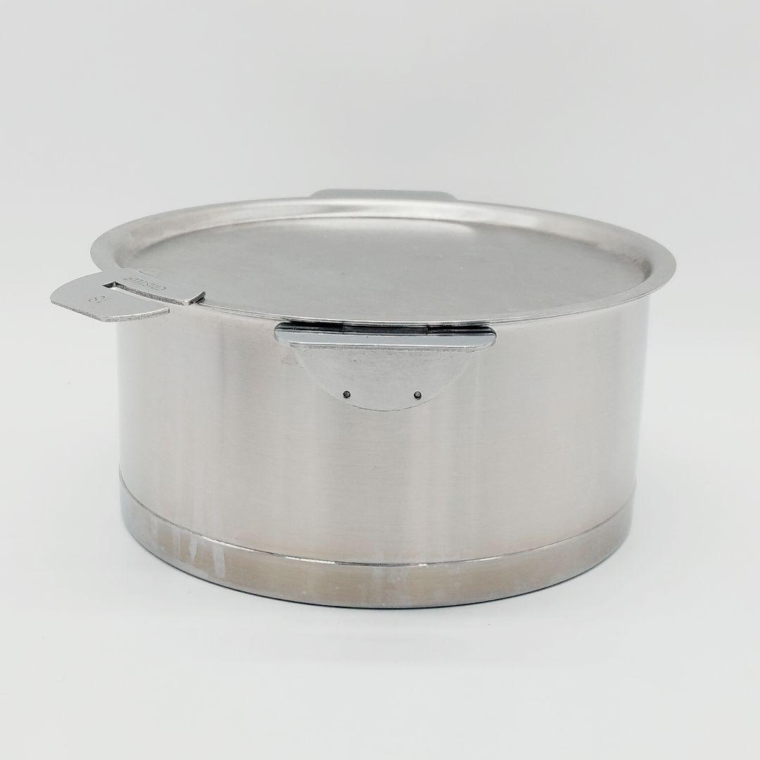 CRISTEL　クリステル　Lシリーズ　18cm　両手鍋　廃盤オールステンレス蓋