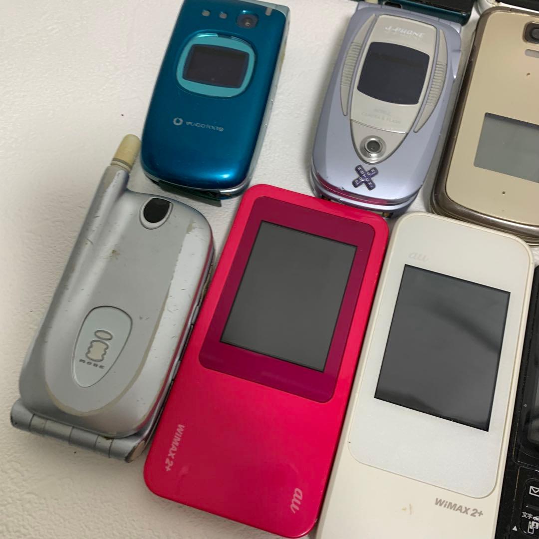 まとめ　携帯電話本体 18台　ジャンク 他
