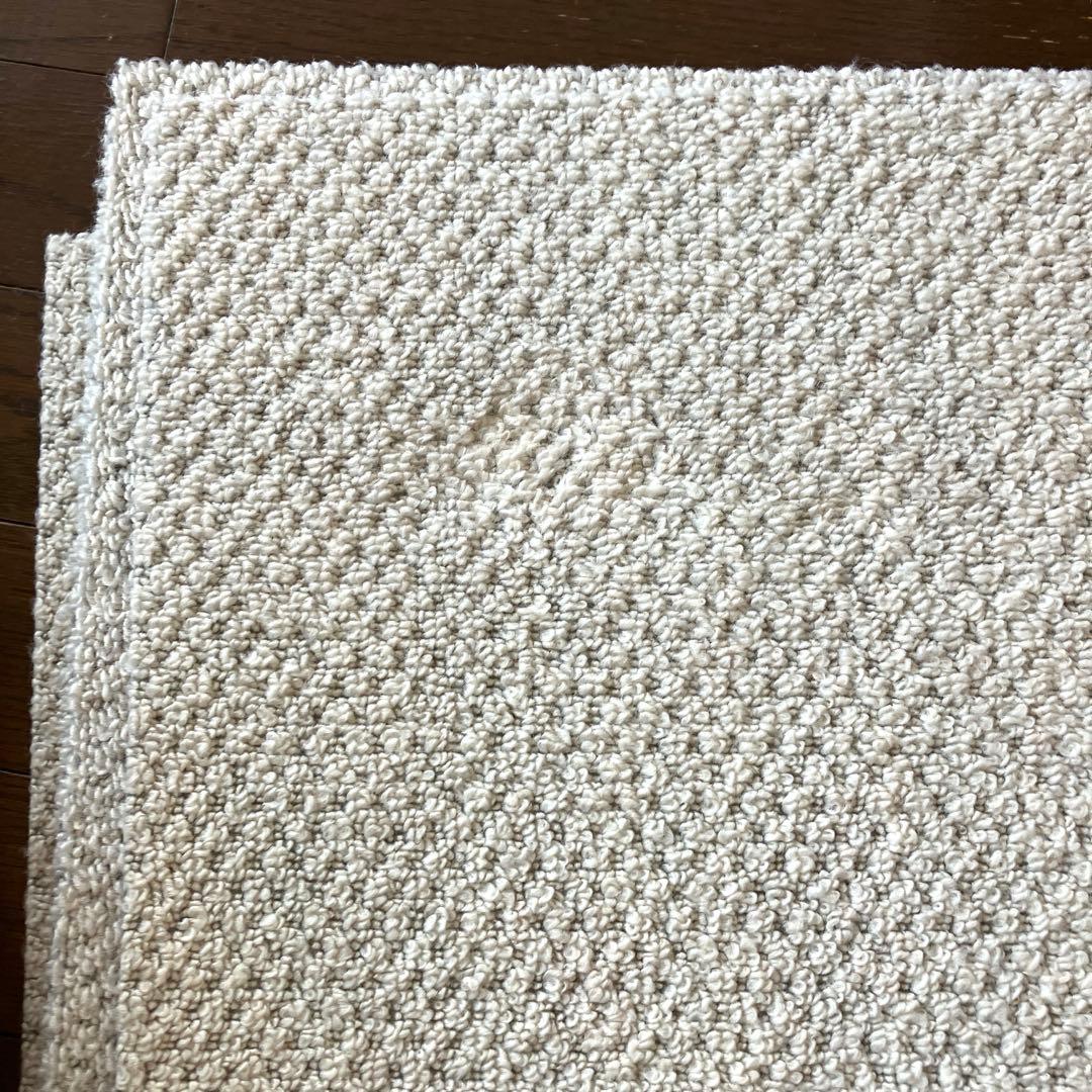 ⭐︎専用⭐︎静床ライト　オフホワイト　防音カーペット 50cm×50cm 38枚