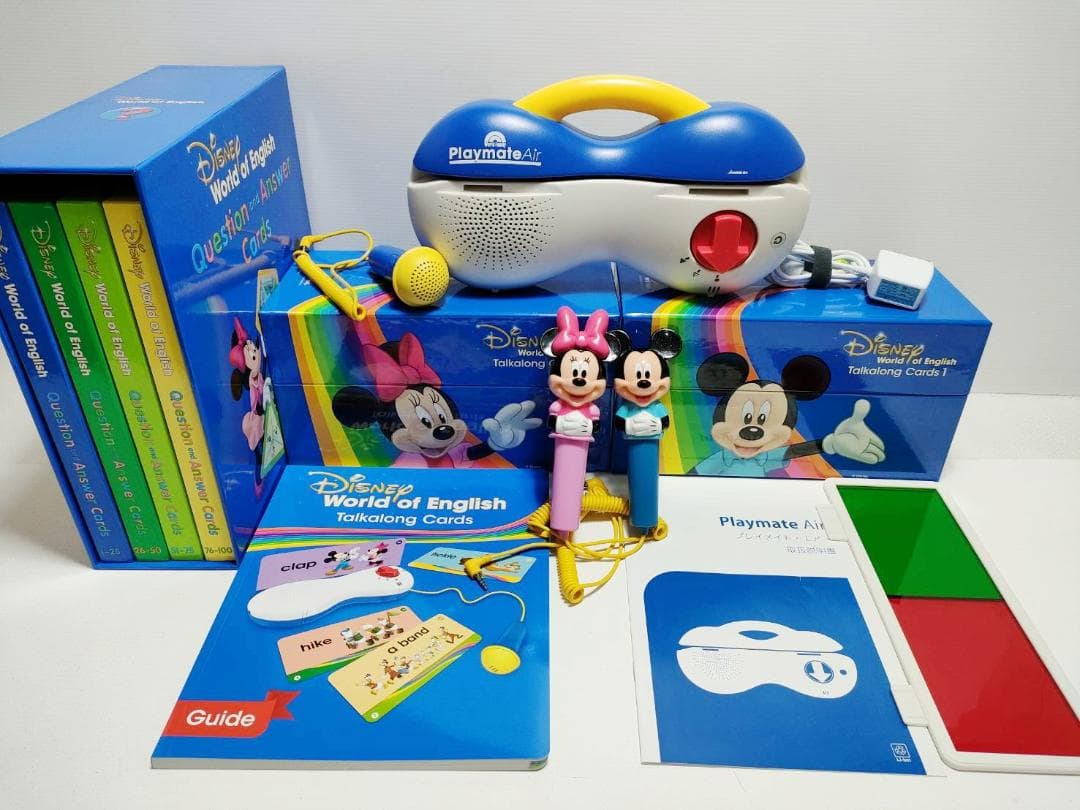 ゆ  2021年10月 最新版フルセット DWE ディズニー英語 美品多数