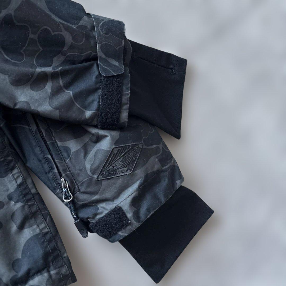 コロンビア【セットアップ】スノーボードウェアL オムニテック　カモフラ　ベージュ