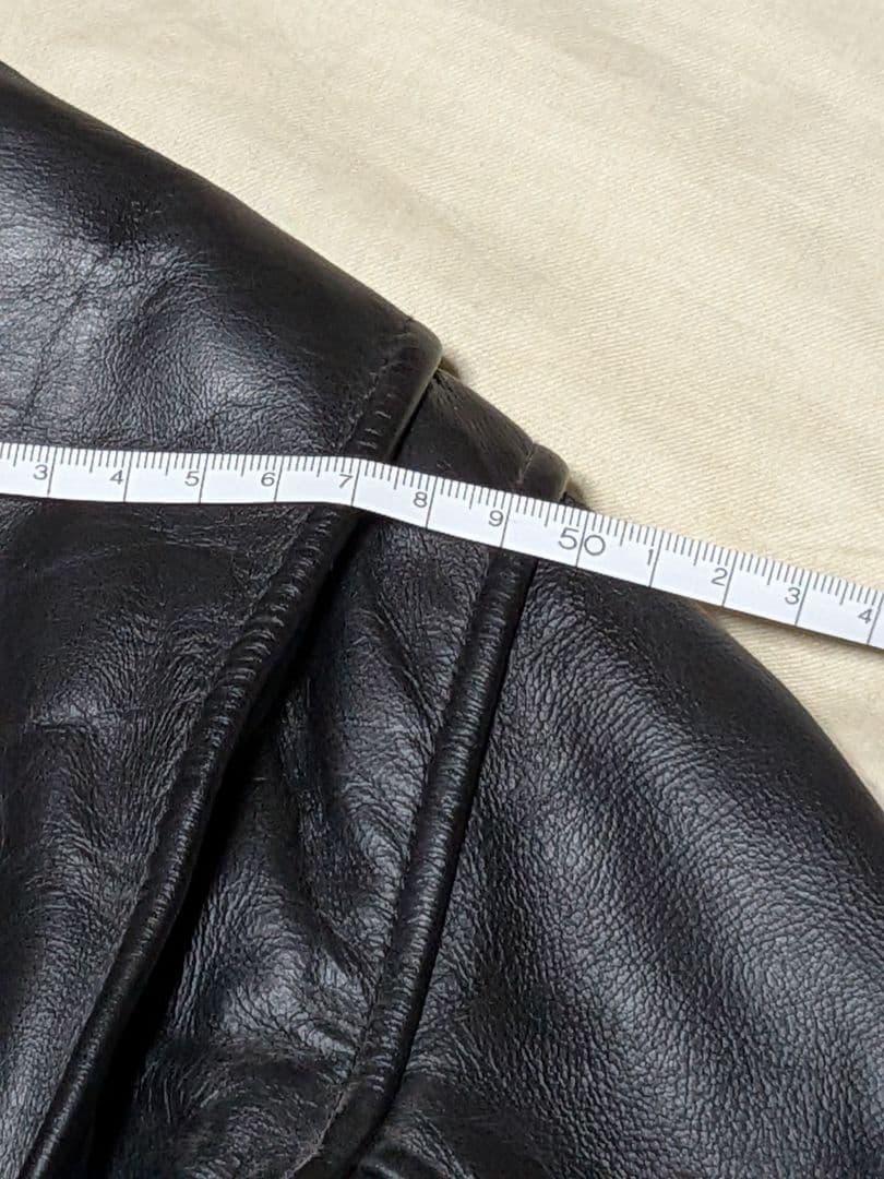 Schott 643 美品 38　USA トラッカー　ライダース　内ボア付