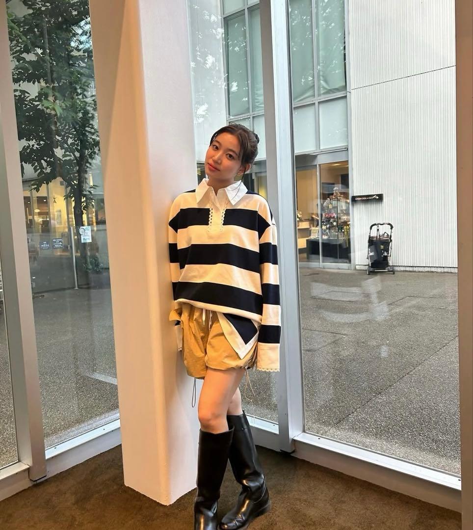 トップス Bibiy FRANCINERUGBYTOP