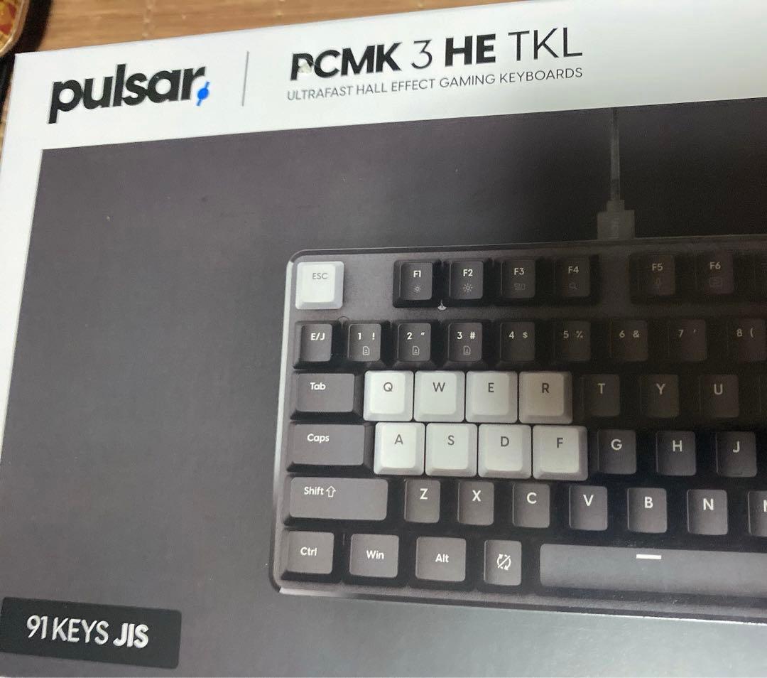 Pulsar Gaming Gears PCMK 3HE TKL ラピトリ