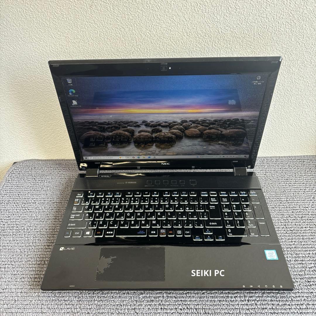 NEC LAVIE NS750/G i7-7500U メモリ4GB タッチパネル