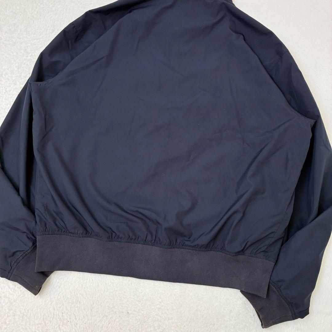ポロラルフローレン　ナイロンジャケット　ブルゾン　ポニー刺繍　ネイビー　Lサイズ