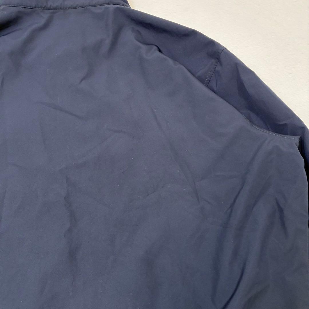 ポロラルフローレン　ナイロンジャケット　ブルゾン　ポニー刺繍　ネイビー　Lサイズ