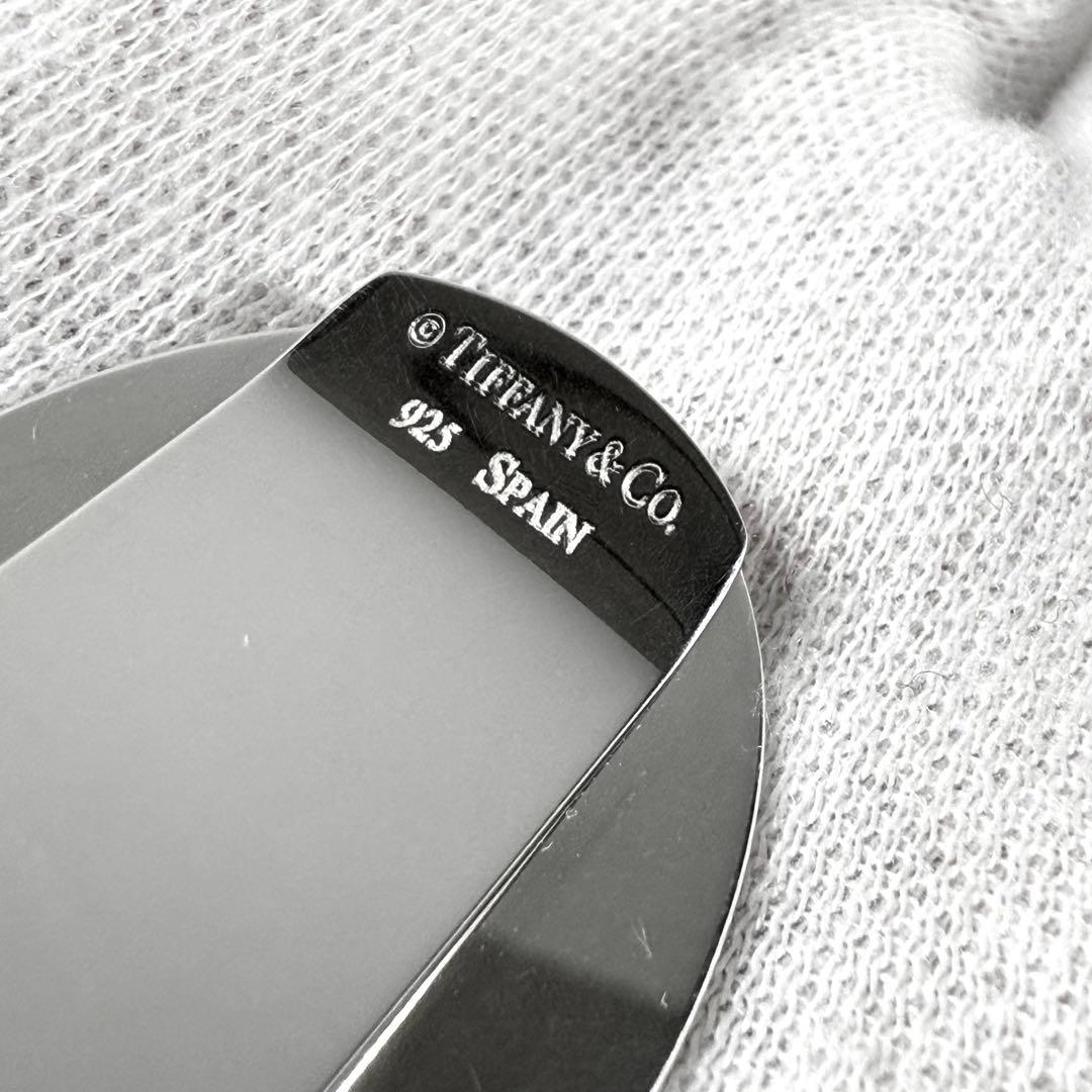 ティファニー マネークリップ リターントゥ オーバルタグ シルバー925 箱付き