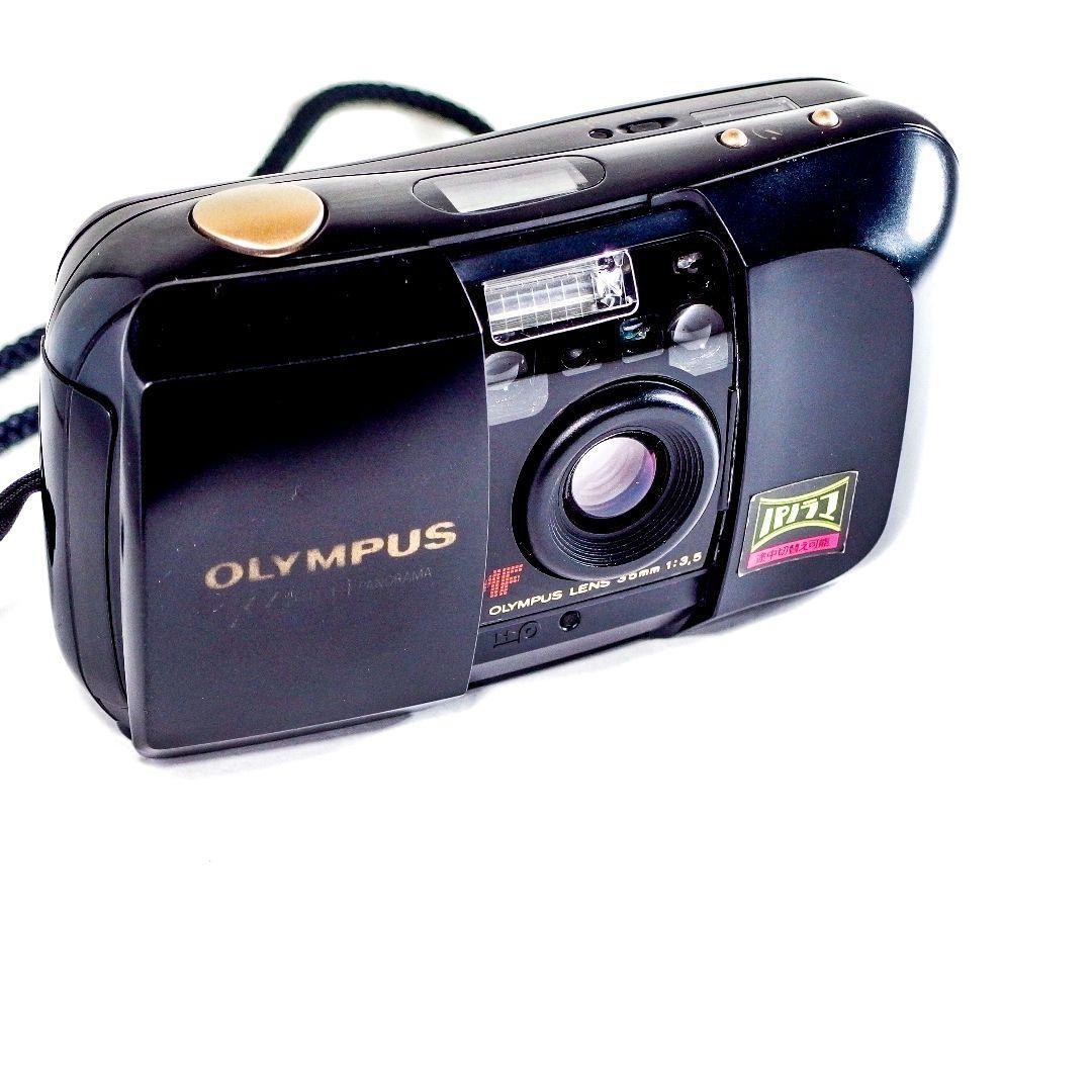 完動美品 オリンパス Olympus ミュー μ 初代 ブラック35mmf3.5