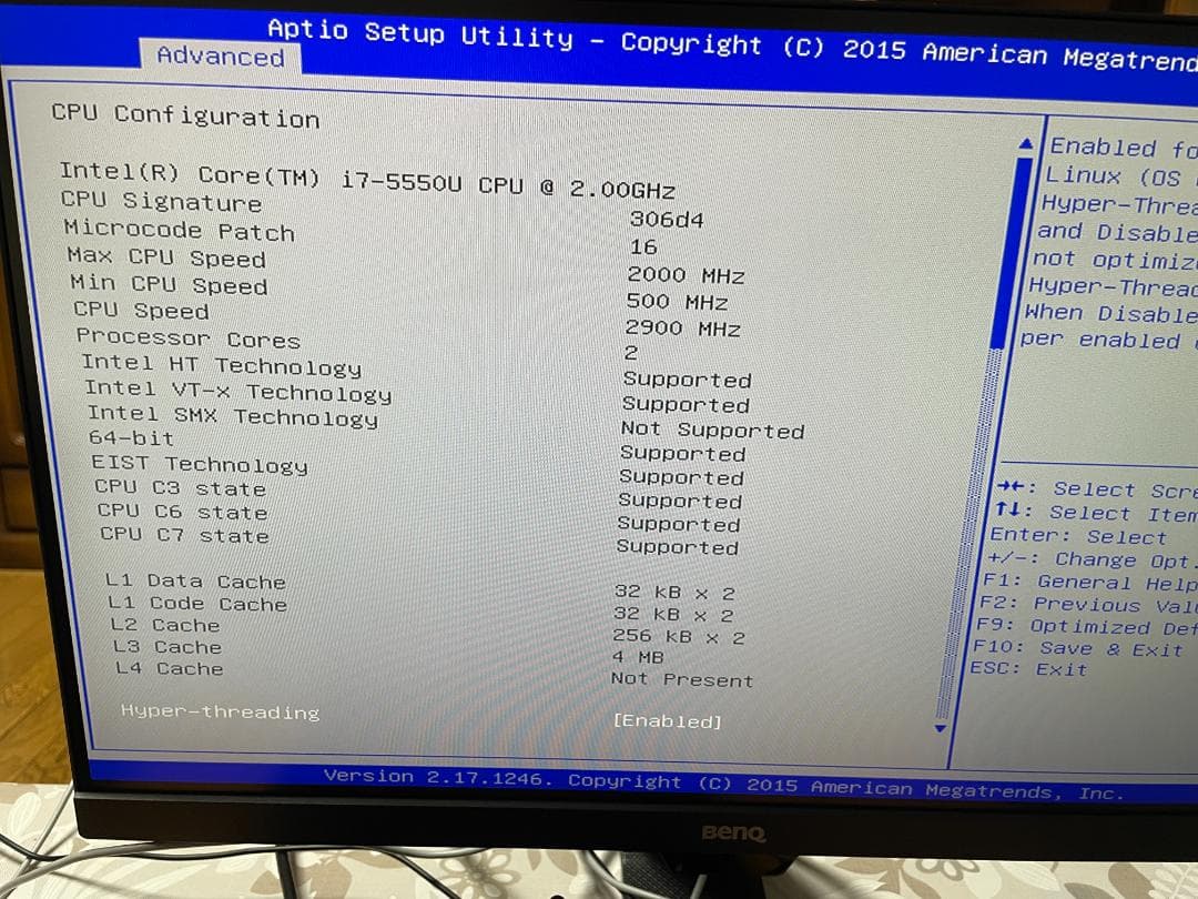 ファンレス静音ミニPC　i7-5500u　SSD250Gb&MEM 16GB