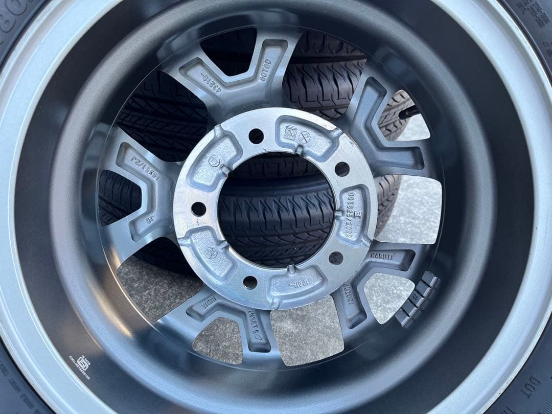 スズキ ジムニーノマド JC74W 純正タイヤホイール 4本セット 新車外し