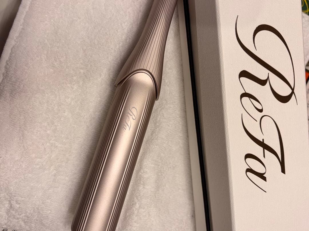 極美品/ReFa フィンガーアイロンST6 シャンパンゴールド