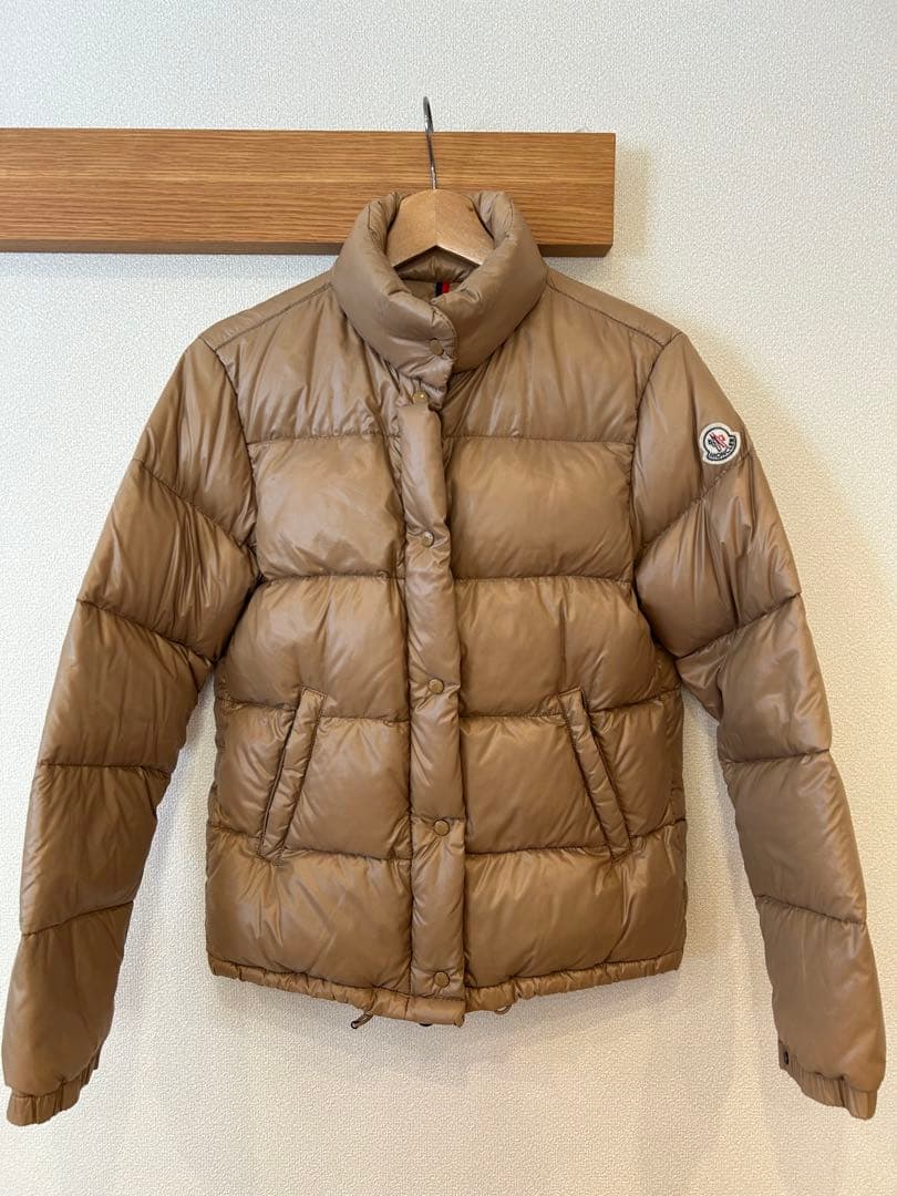 MONCLER ダウンジャケット キャメル　サイズ00 BADIA