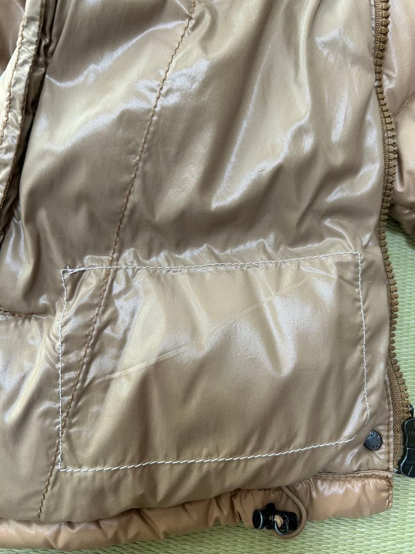 MONCLER ダウンジャケット キャメル　サイズ00 BADIA