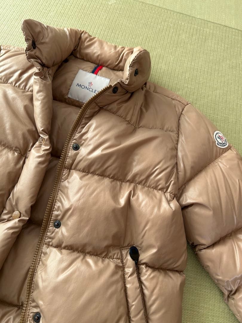 MONCLER ダウンジャケット キャメル　サイズ00 BADIA
