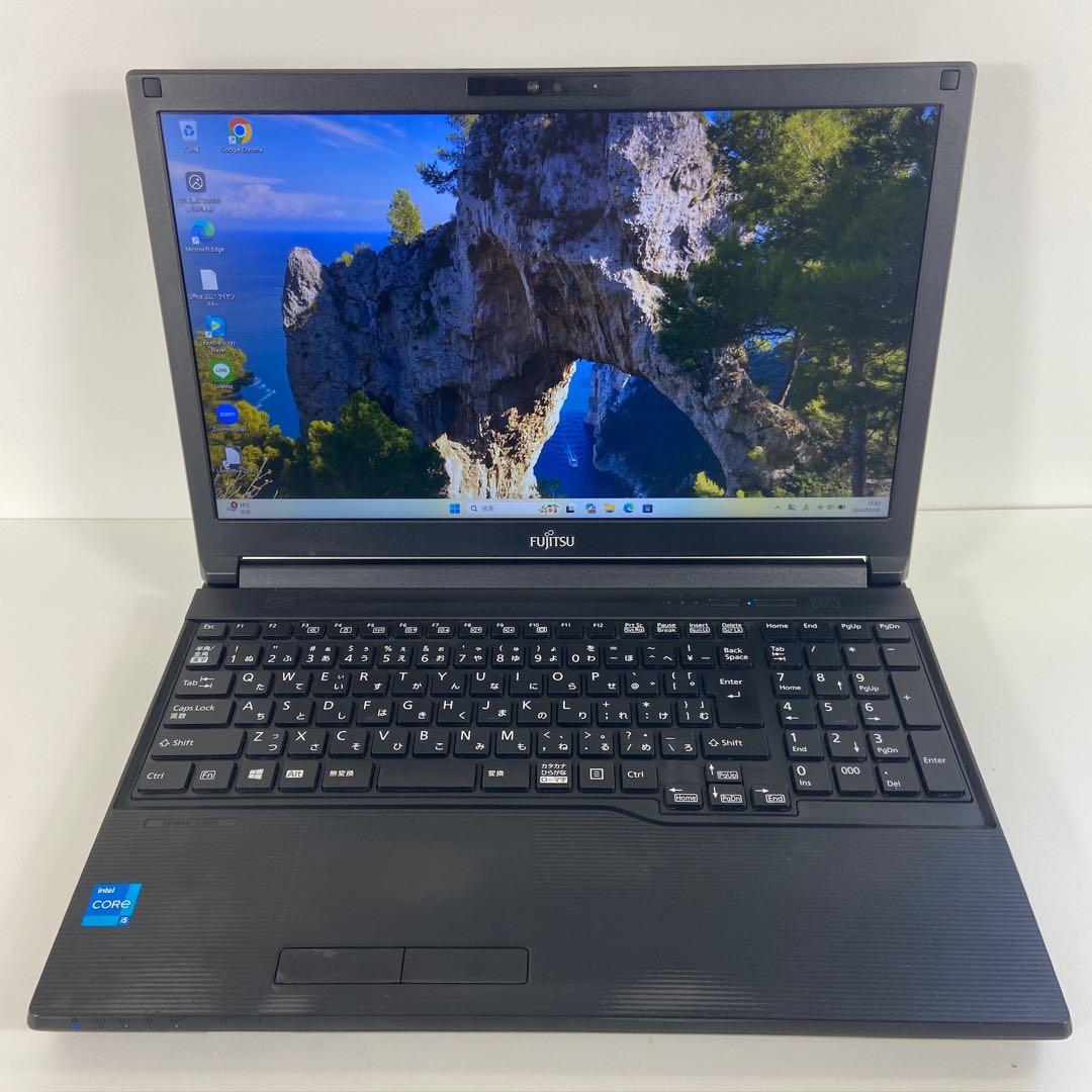 ★特大バッテリー★ 2021年製 第11世代i5 15.6インチ 富士通 F27