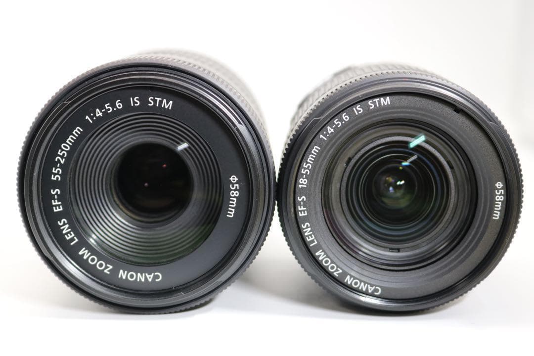 超美品 【Canon EOS Kiss X9i ダブルレンズ】 Wi-Fi搭載