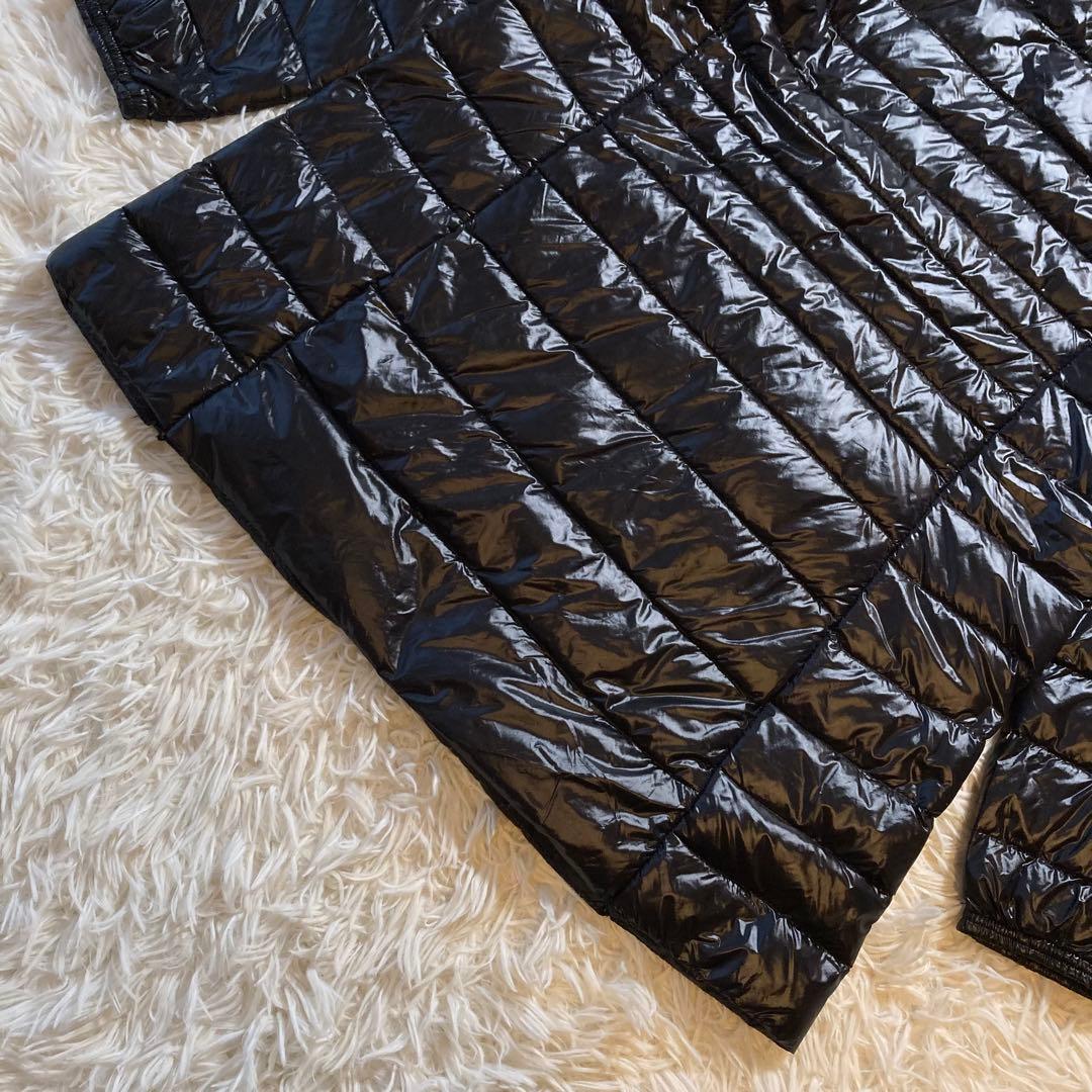 極美品 ユニクロ ウルトラライトダウン パーカー 限定 3XL 黒 ブラック